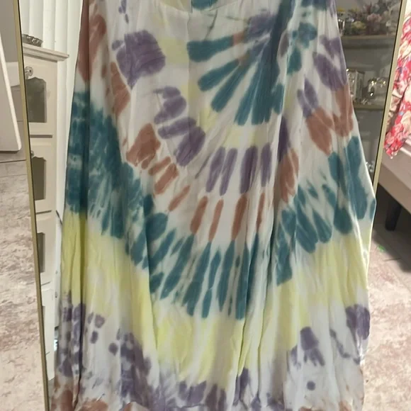 Chaser Tie-Dye Midi Dress - Multicolor - Picture 3 of 5